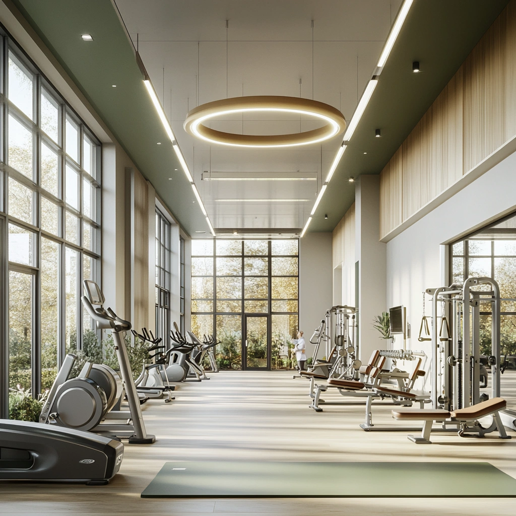 Інтер'єр нашої студії з адаптованим обладнанням для людей старшого віку